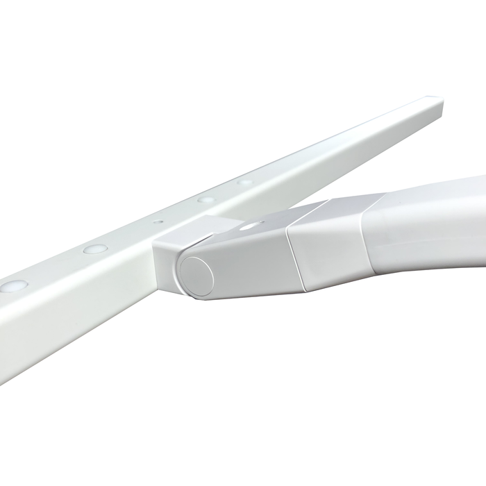 TC Strata valaisin pöytäkiinnikkeellä - valkoinen