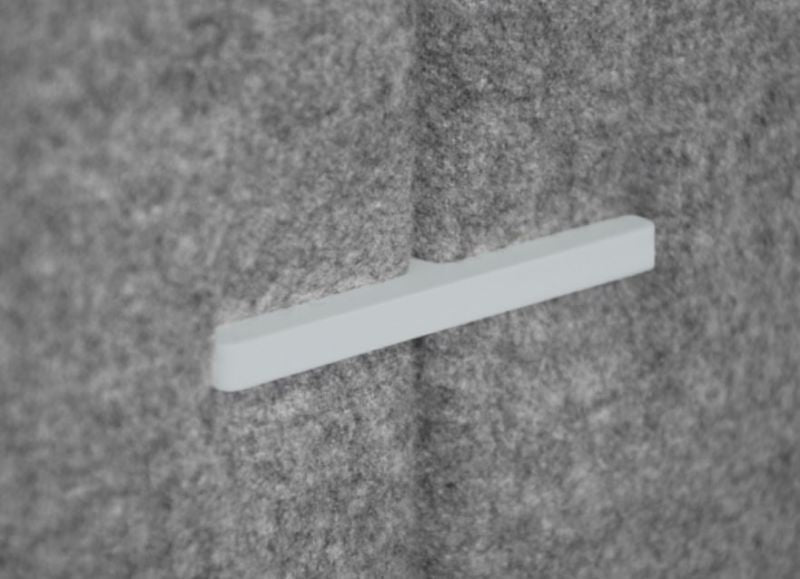 Stoo® FREE lattiasermin kiinnityshela - H-kiinnityshela, harmaa