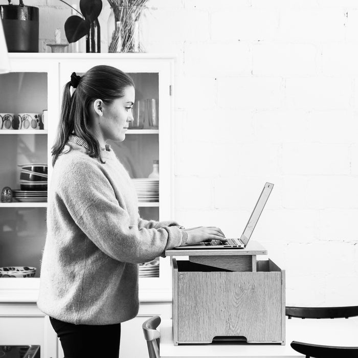 Hima Boksi säilytyslaatikko - Anti-fingerprint/Anthracite