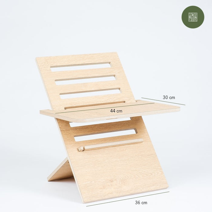 OUTLET Hima Lifter seisomatyötaso Anti-fingerprint - Anthrachite + Laptop-pidike